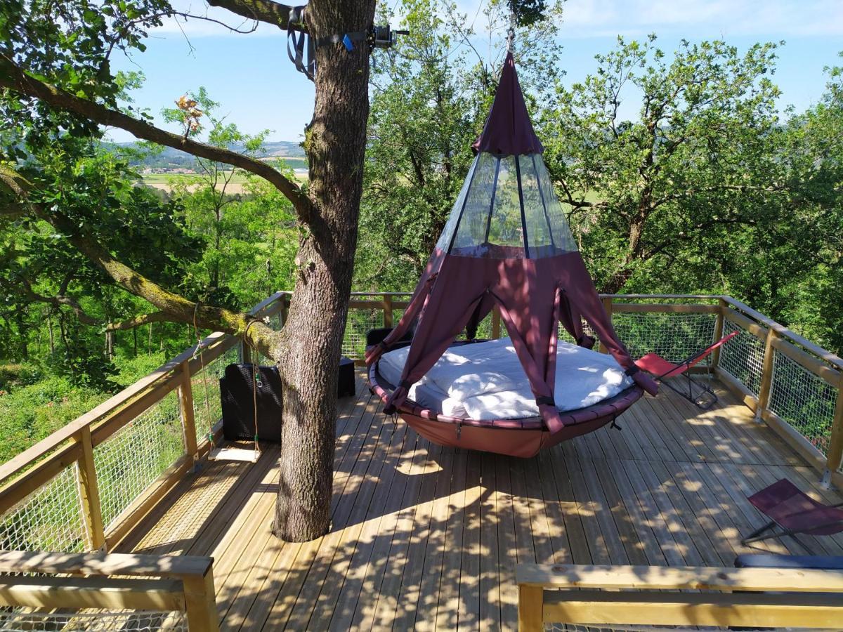 Camping Domaine De Senaud Albon المظهر الخارجي الصورة