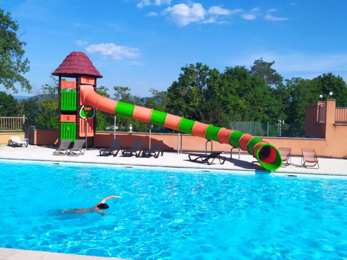 Camping Domaine De Senaud Albon المظهر الخارجي الصورة