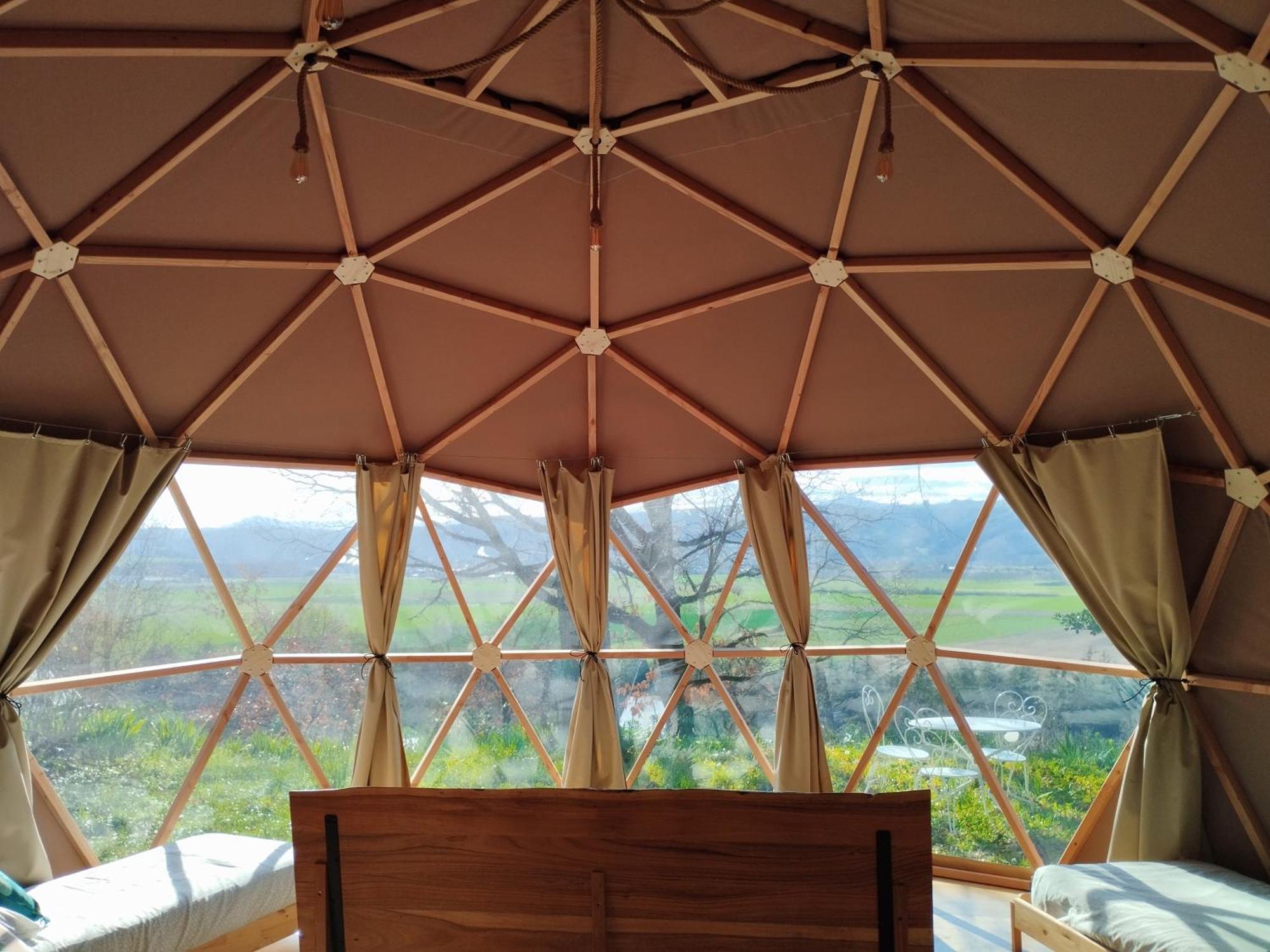 Camping Domaine De Senaud Albon المظهر الخارجي الصورة