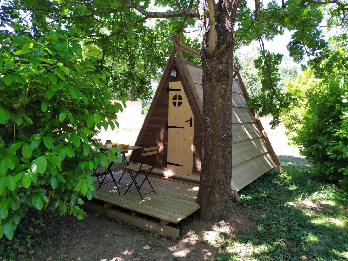 Camping Domaine De Senaud Albon المظهر الخارجي الصورة