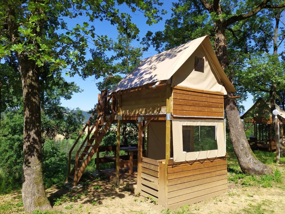 Camping Domaine De Senaud Albon المظهر الخارجي الصورة